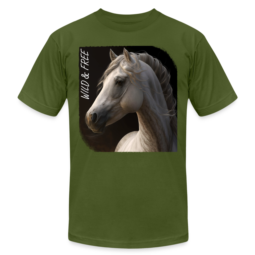 Horse 1 - Wild &Free - olive