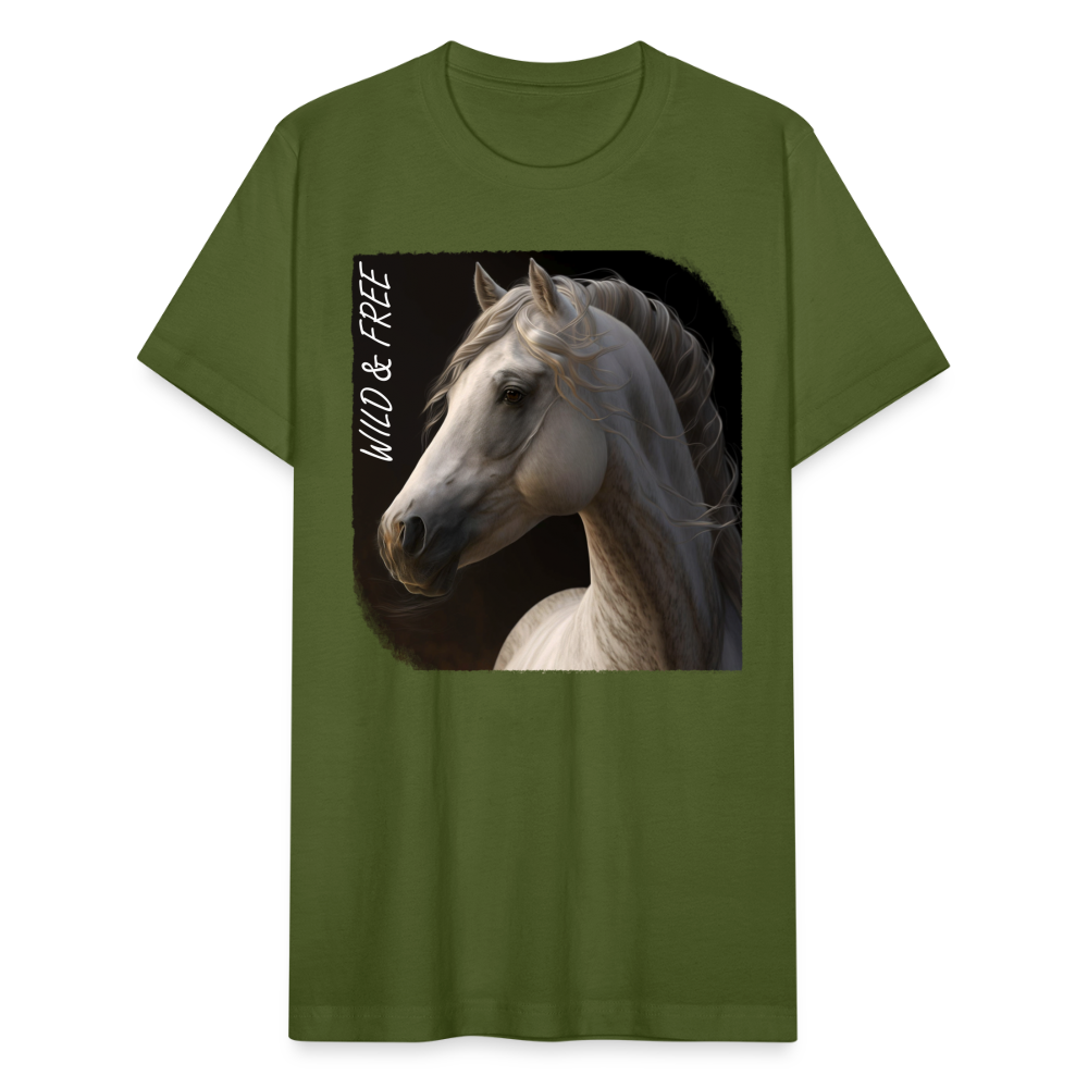 Horse 1 - Wild &Free - olive