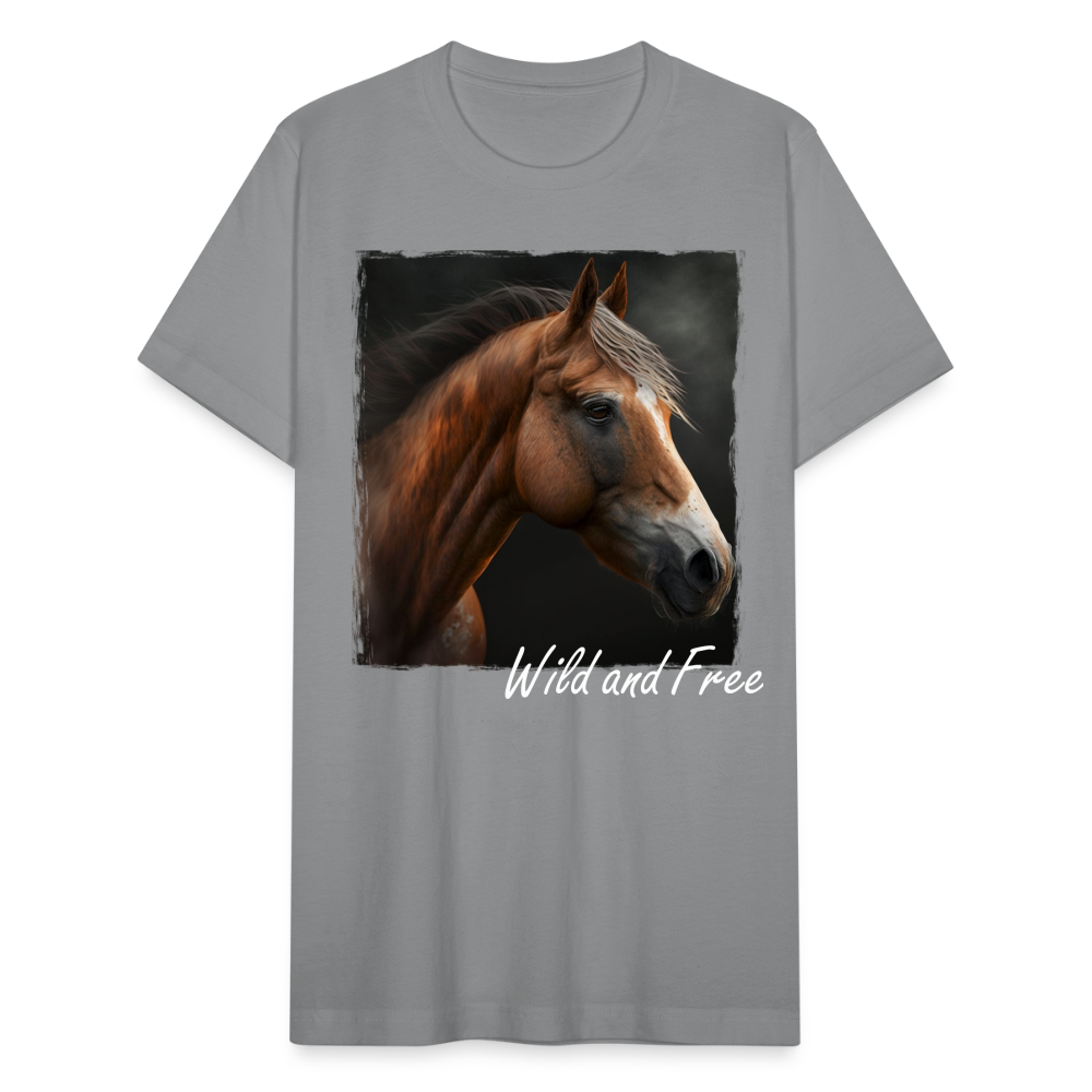 Horse 2 - Wild &Free - slate