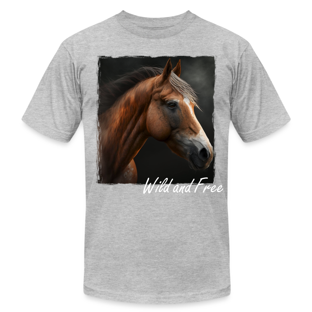 Horse 2 - Wild &Free - heather gray