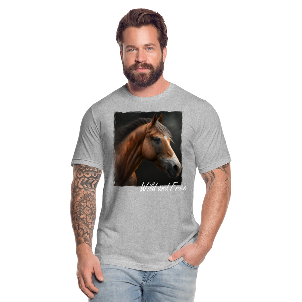 Horse 2 - Wild &Free - heather gray