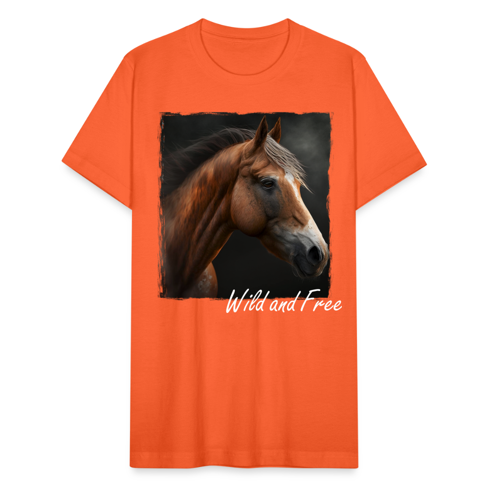 Horse 2 - Wild &Free - orange