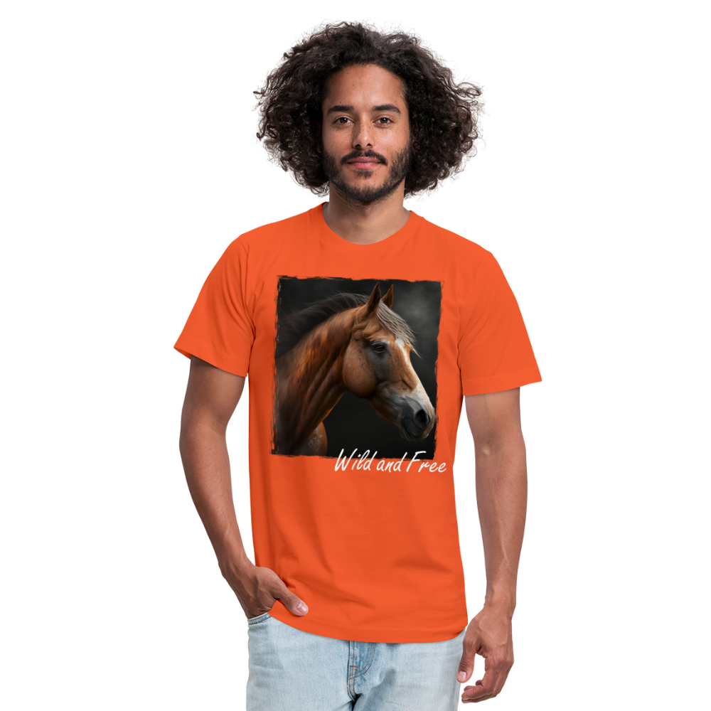 Horse 2 - Wild &Free - orange