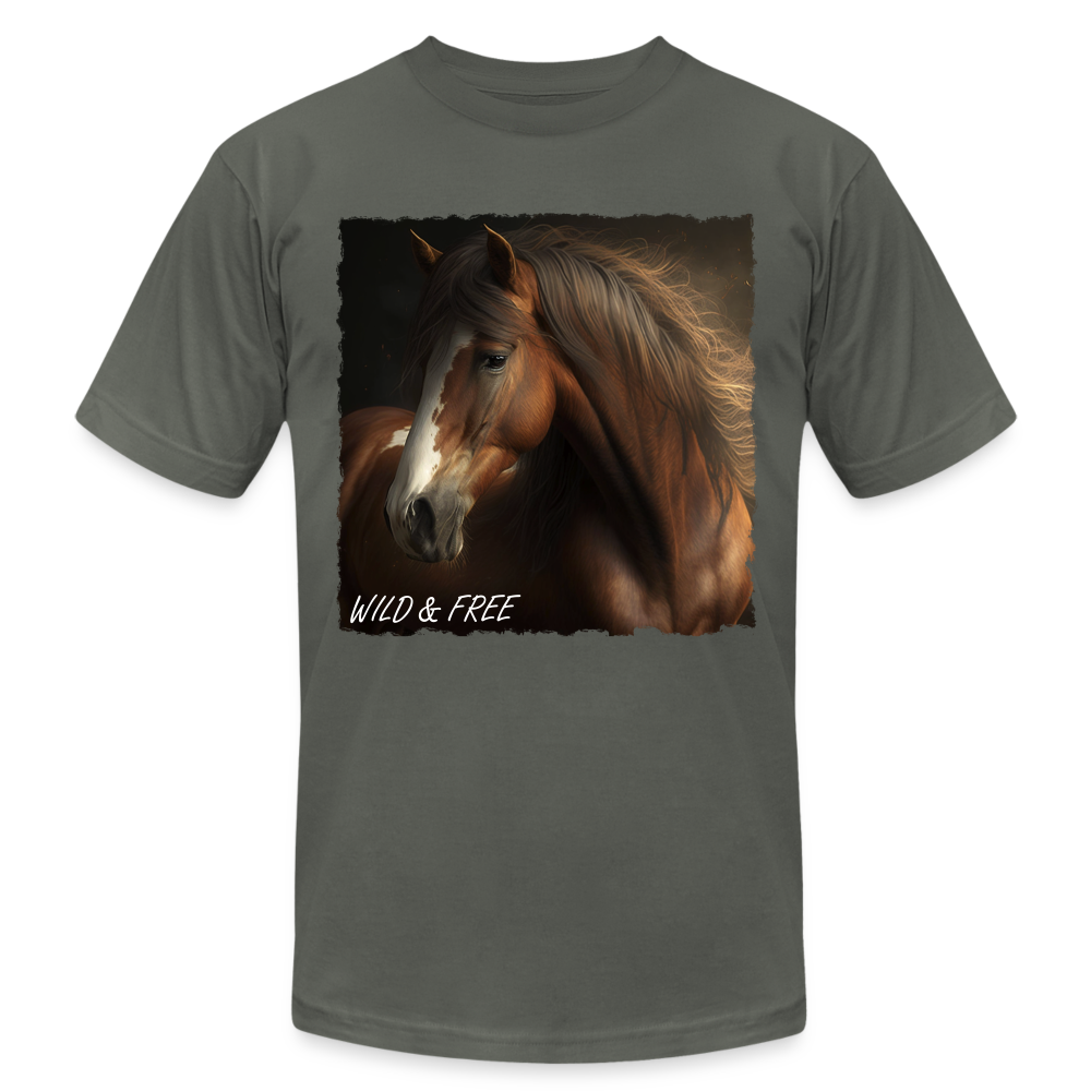 Brown Horse II - Wild & Free - asphalt