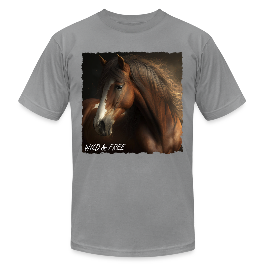 Brown Horse II - Wild & Free - slate