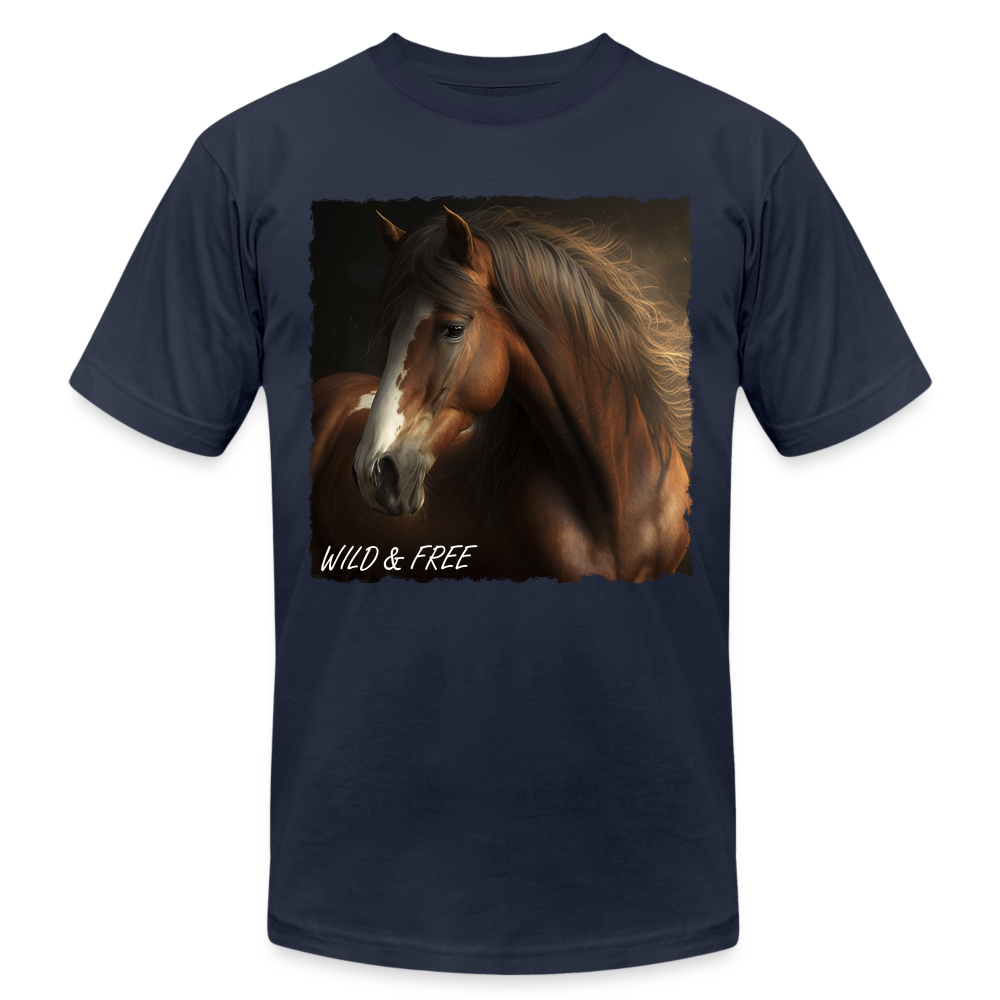 Brown Horse II - Wild & Free - navy