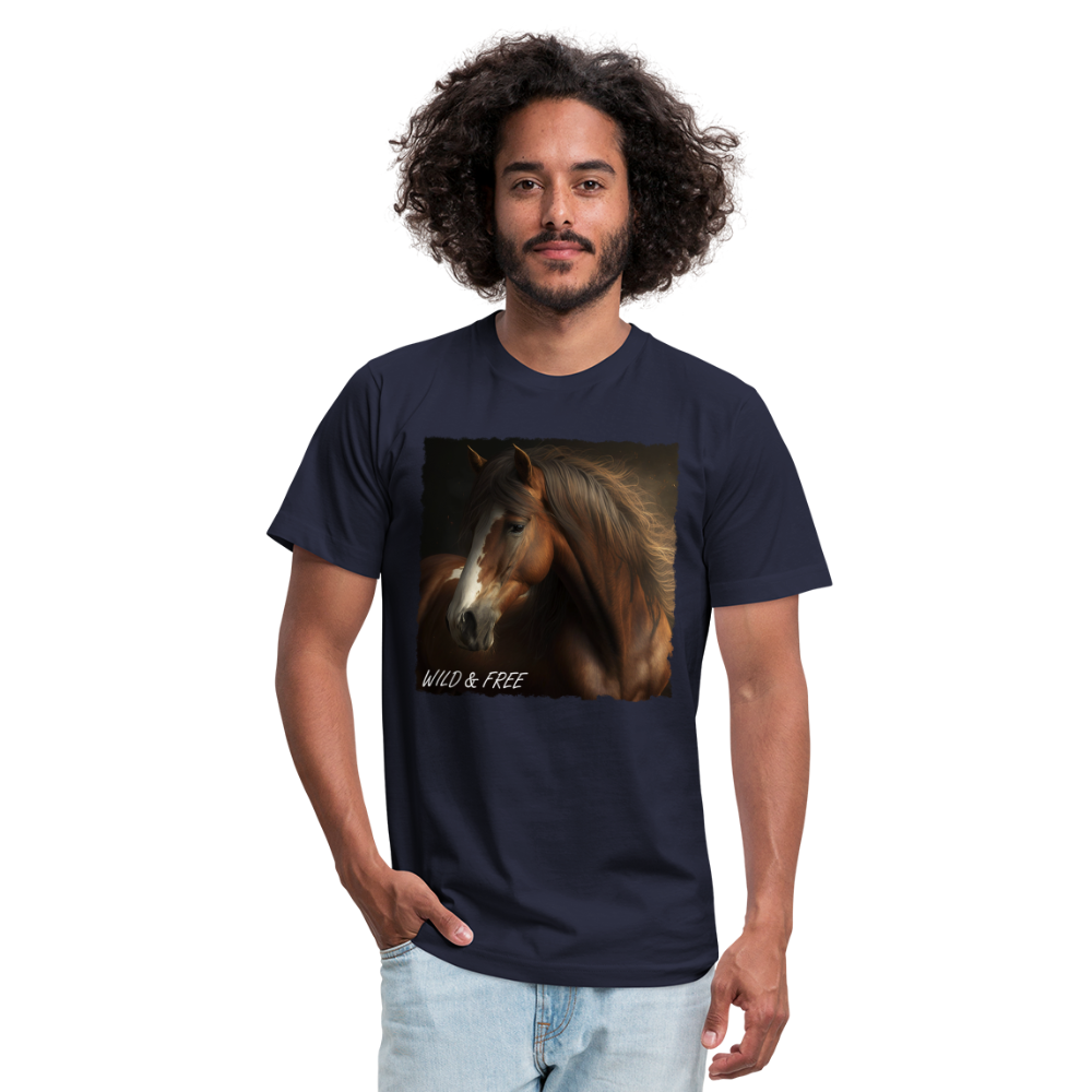 Brown Horse II - Wild & Free - navy