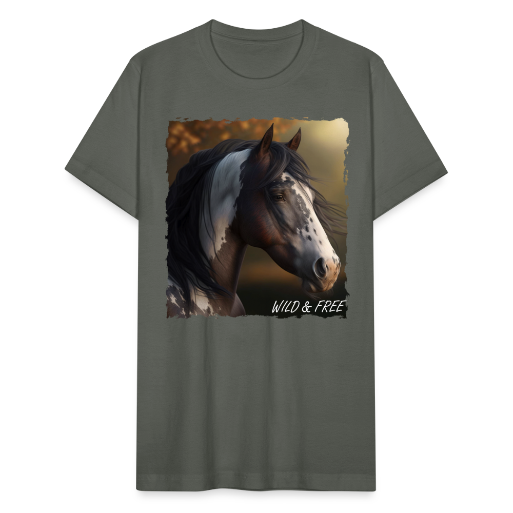 Horse III - Wild & Free - asphalt