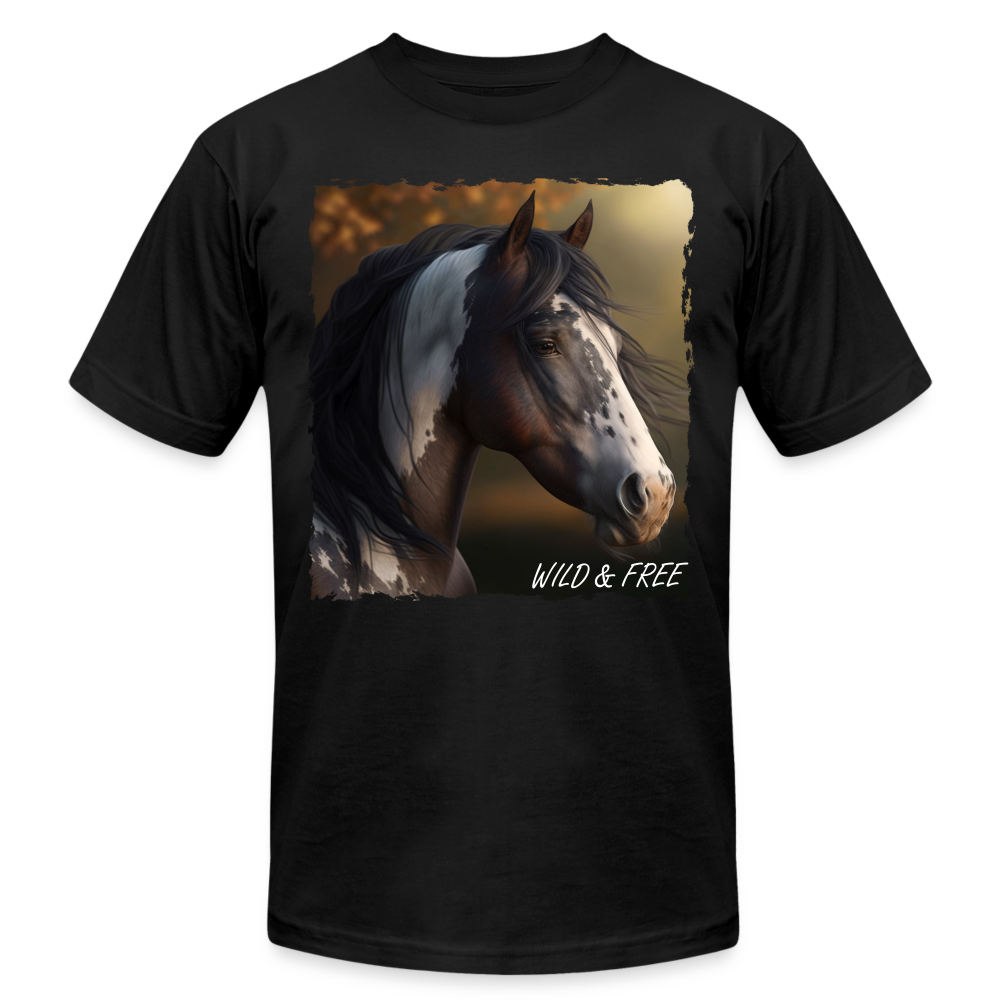 Horse III - Wild & Free - black