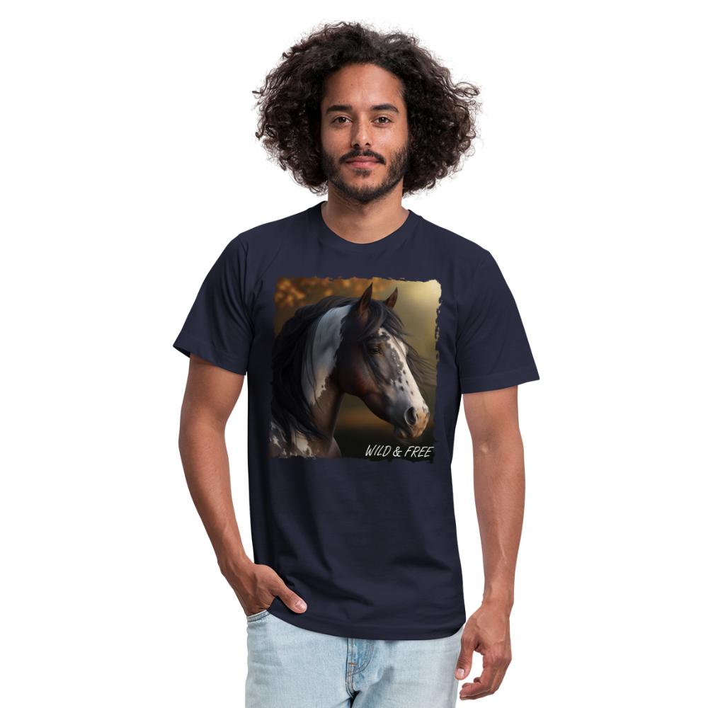 Horse III - Wild & Free - navy