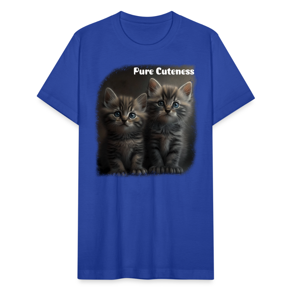 Kittens II - Pure Cuteness - royal blue