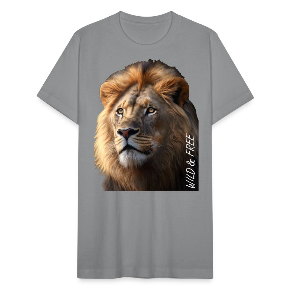 Lion - Wild & Free - slate