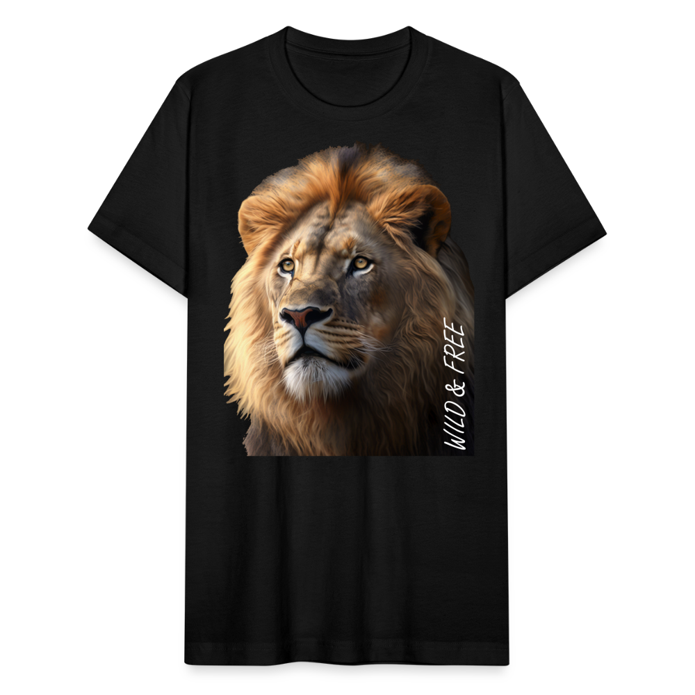 Lion - Wild & Free - black