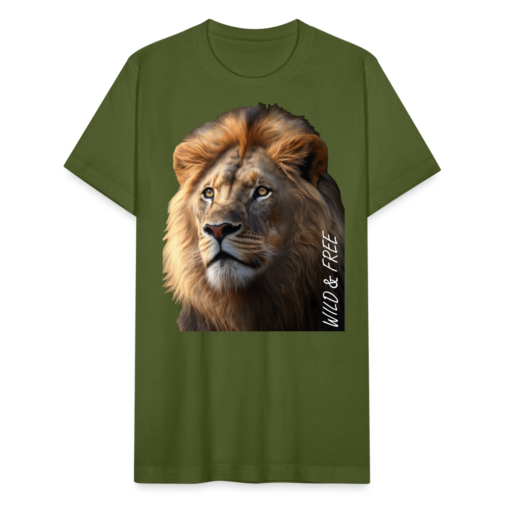 Lion - Wild & Free - olive