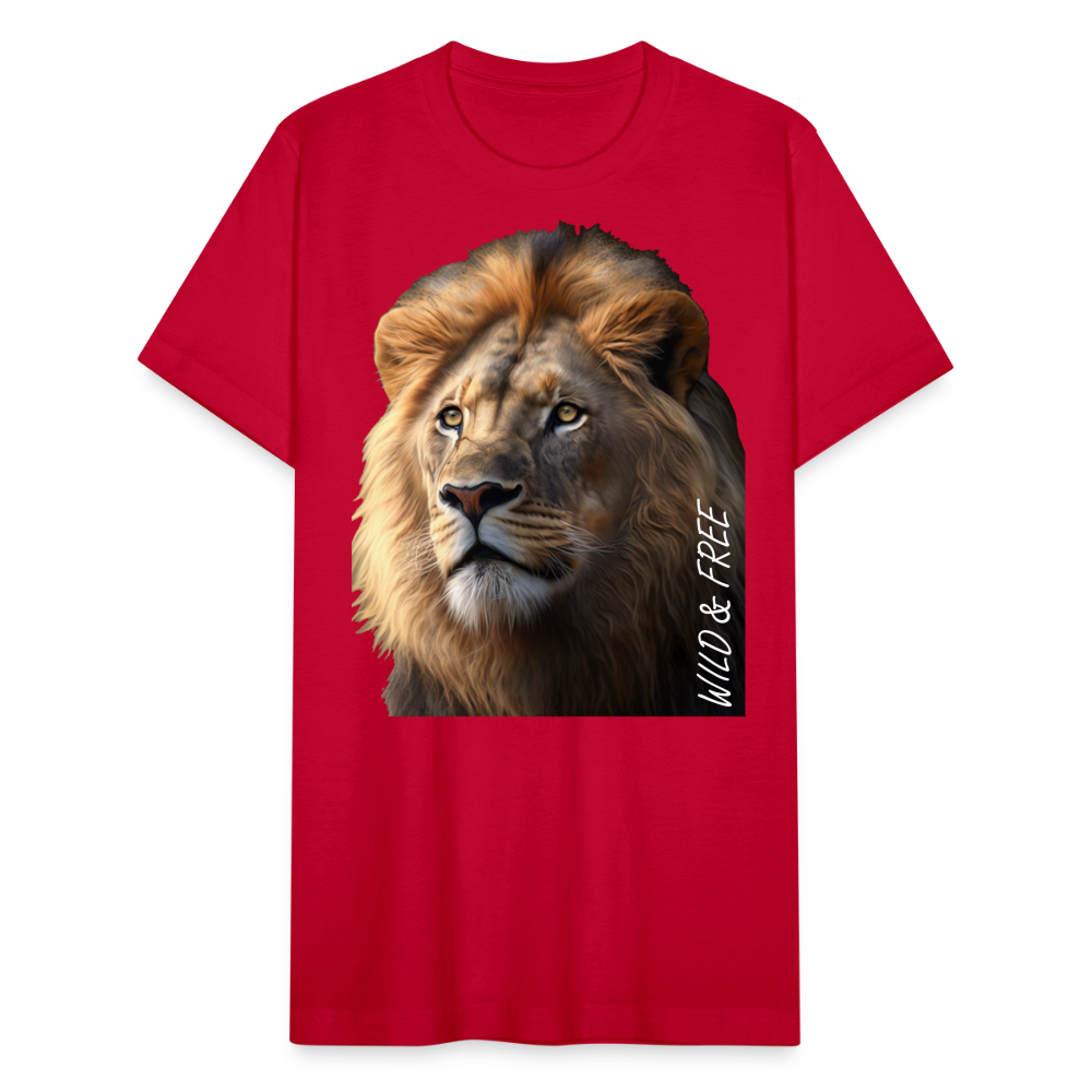 Lion - Wild & Free - red