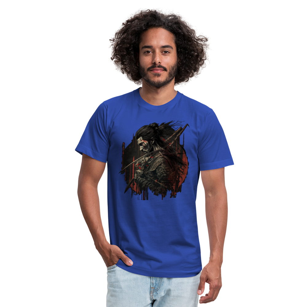 Ancient Warrior (Samurai VII) - royal blue