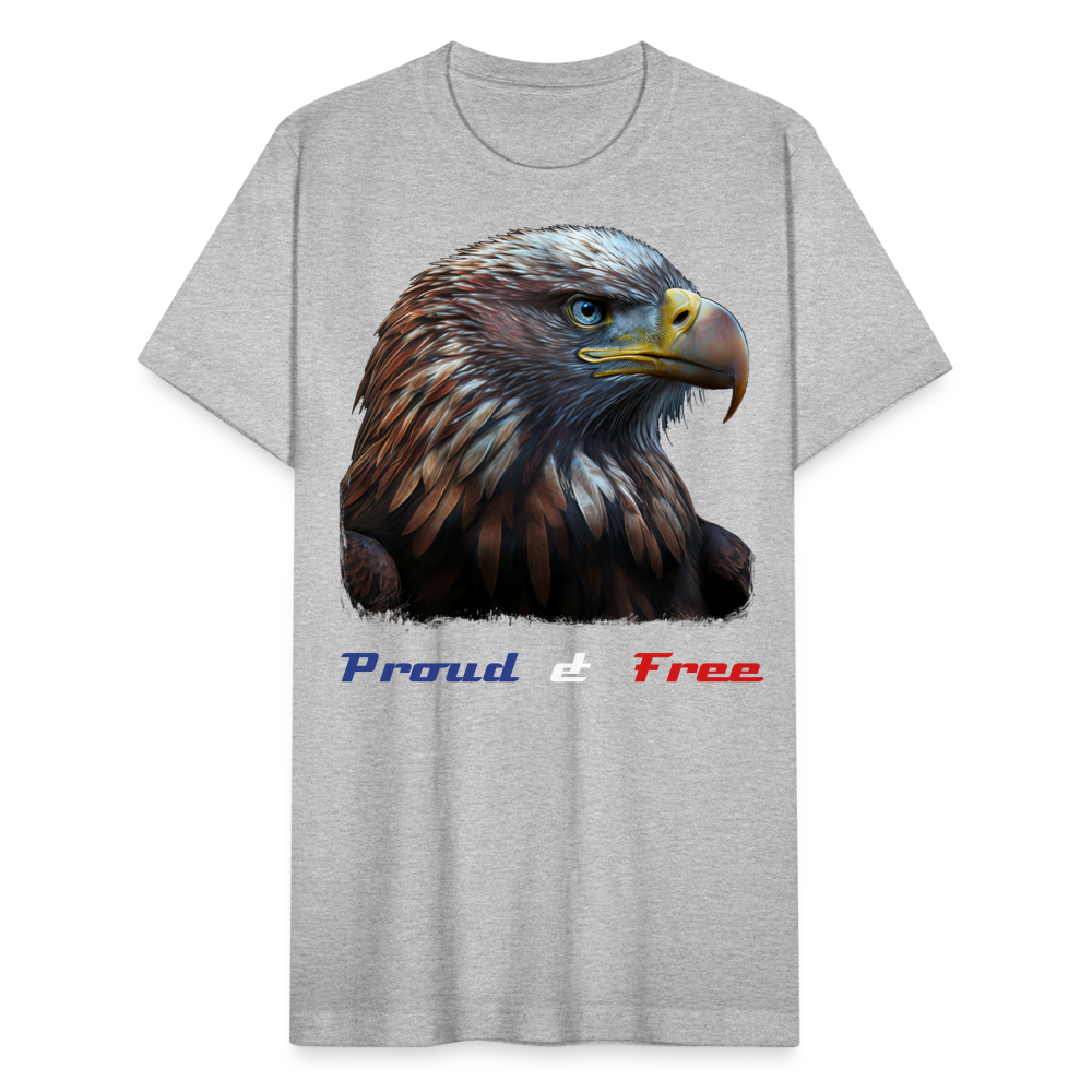 Proud & Free - heather gray