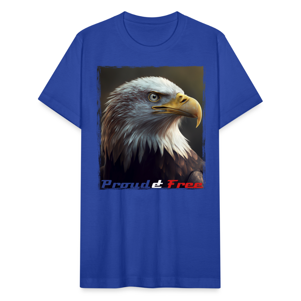 Proud & Free II - royal blue