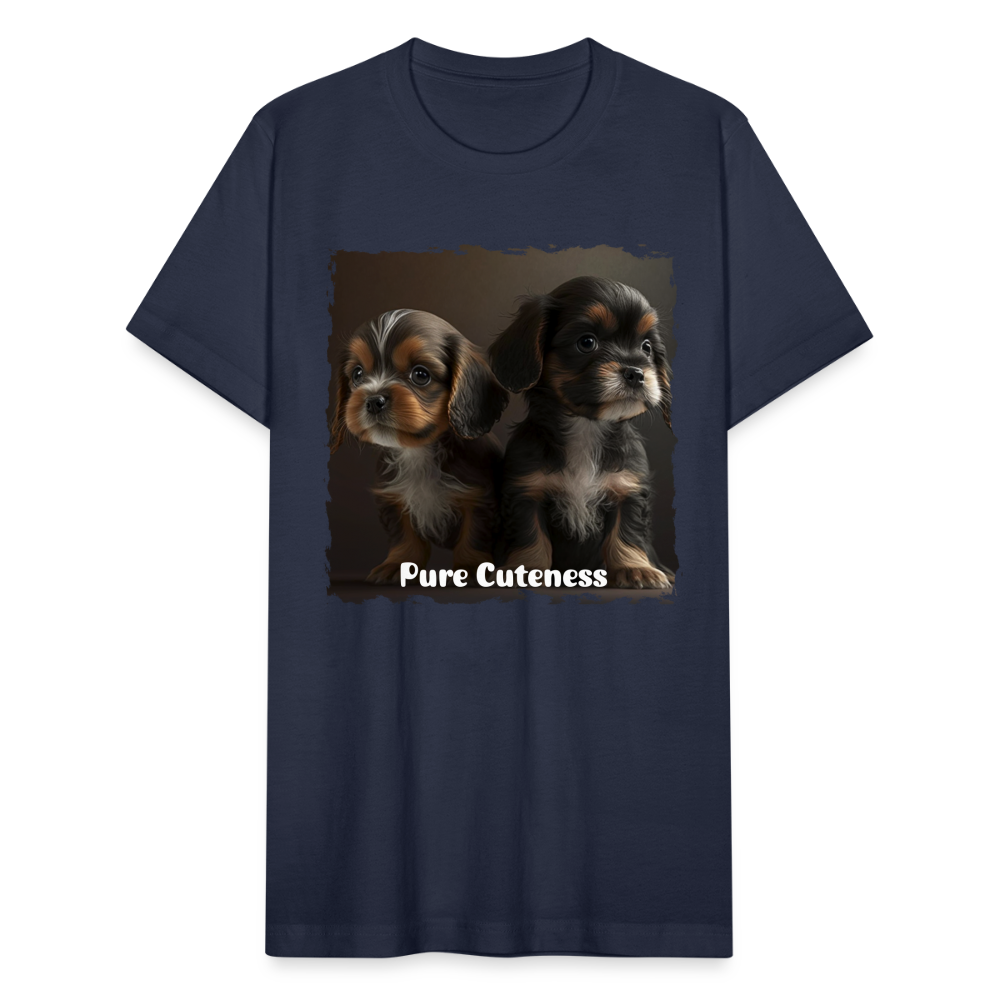 Puppies I - Pure Cuteness - navy