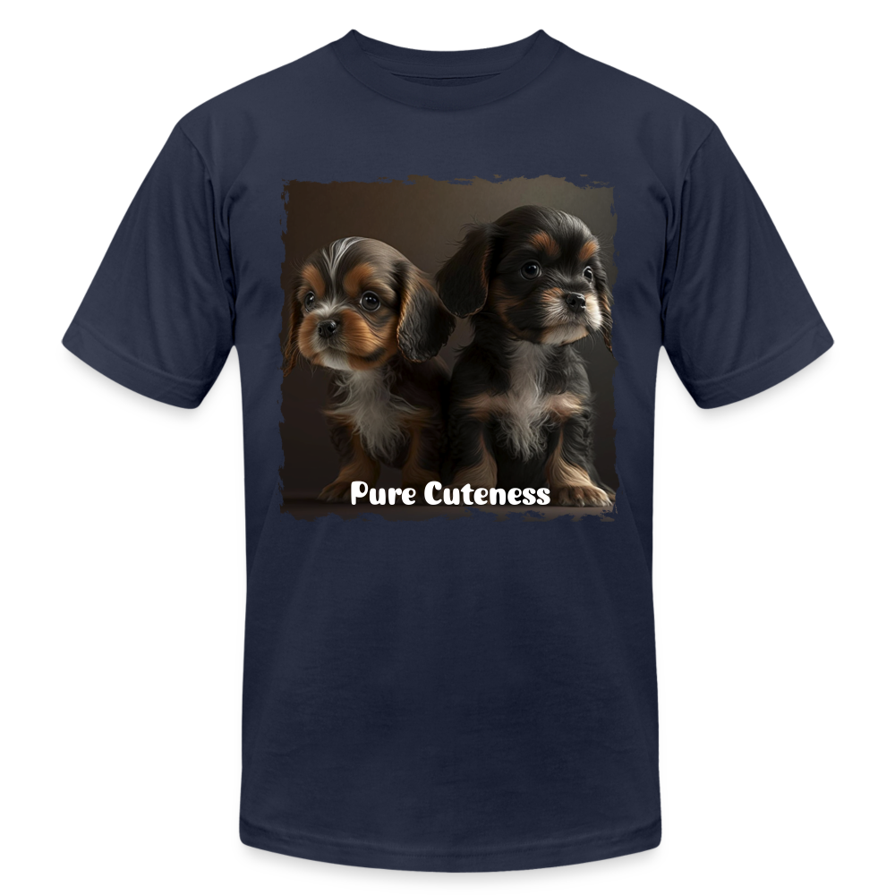 Puppies I - Pure Cuteness - navy