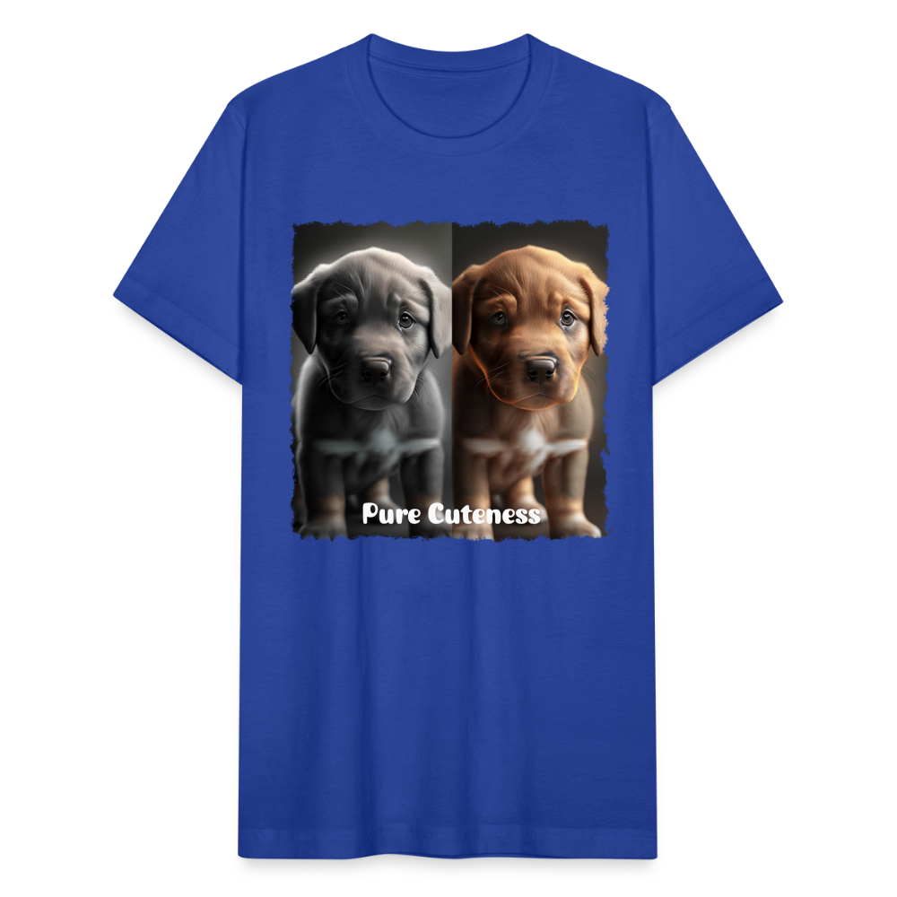 Puppies II - Pure Cuteness - royal blue