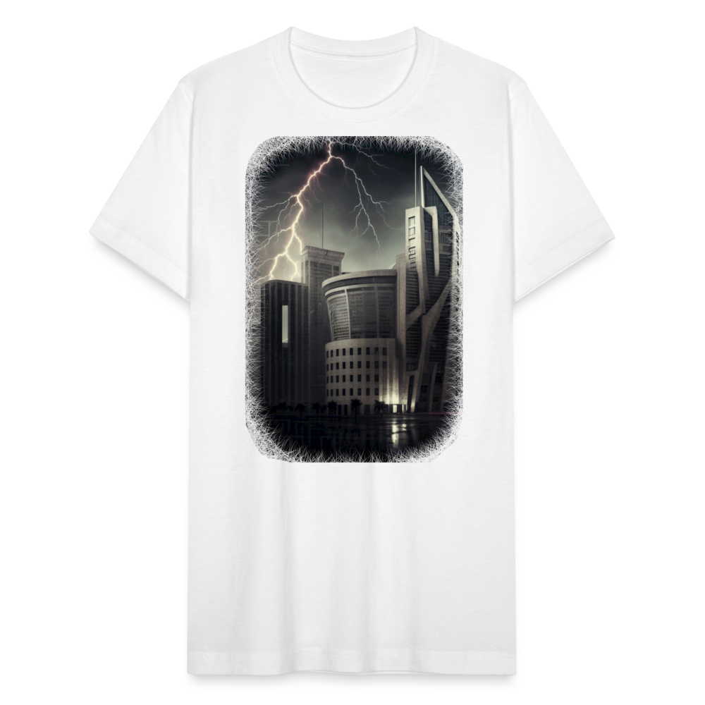 Lightning City II - white