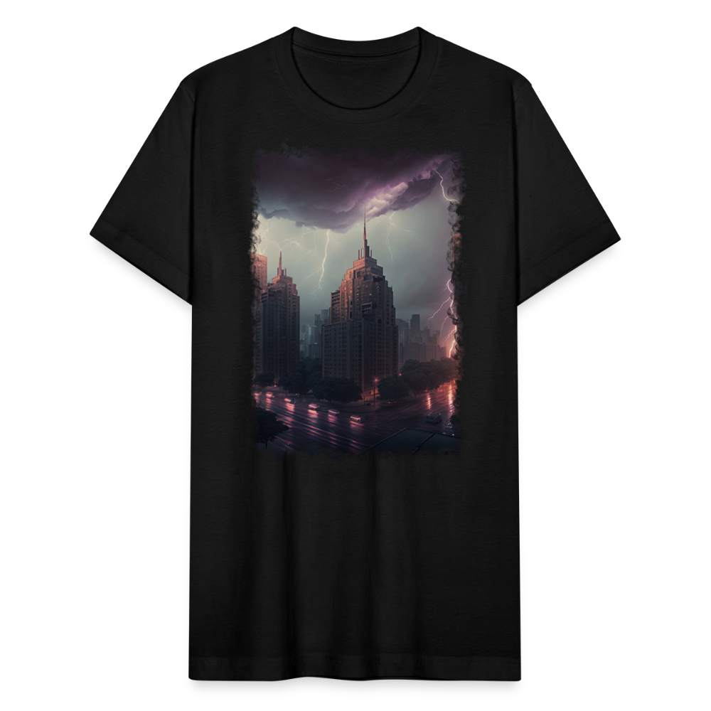 Lightning City III - black