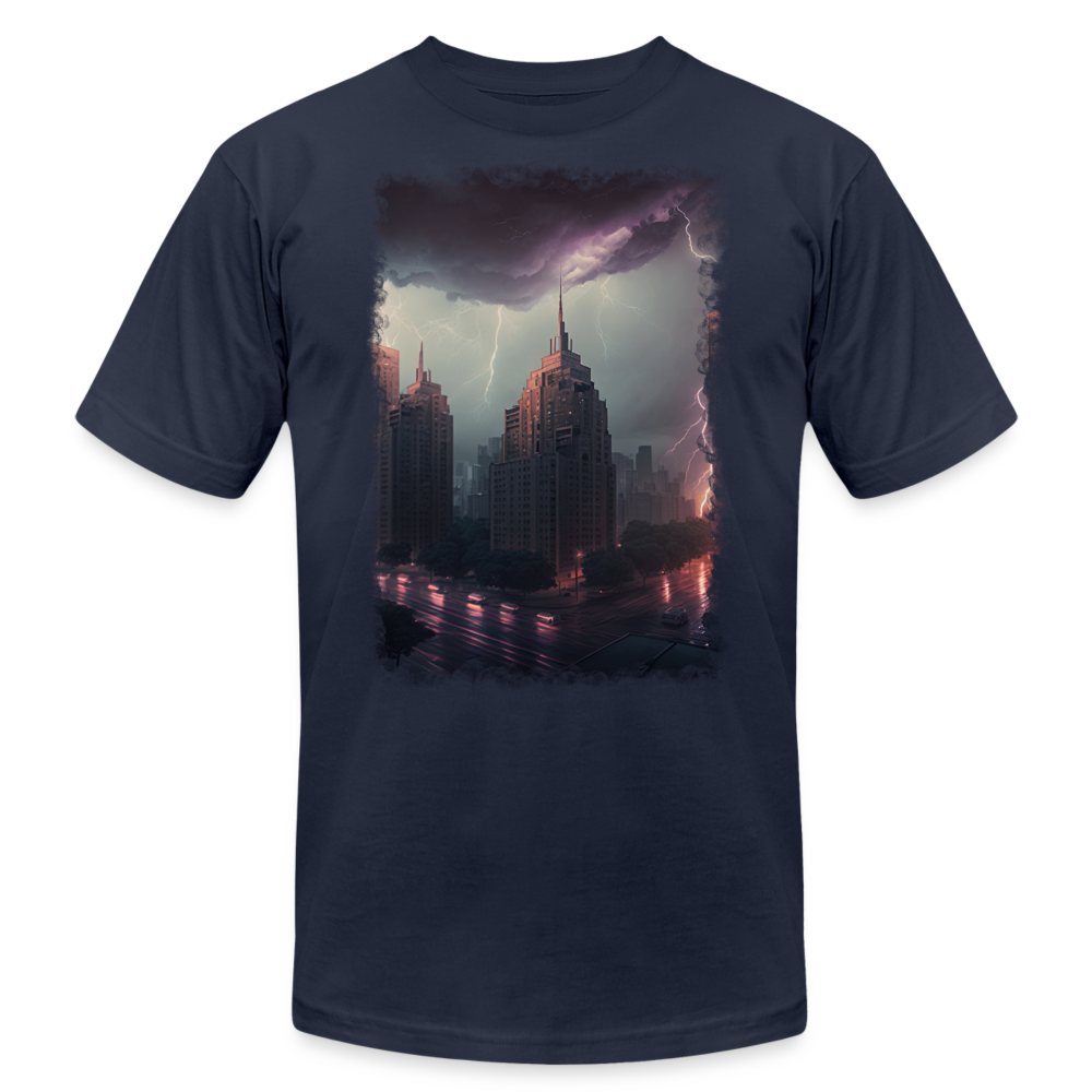 Lightning City III - navy