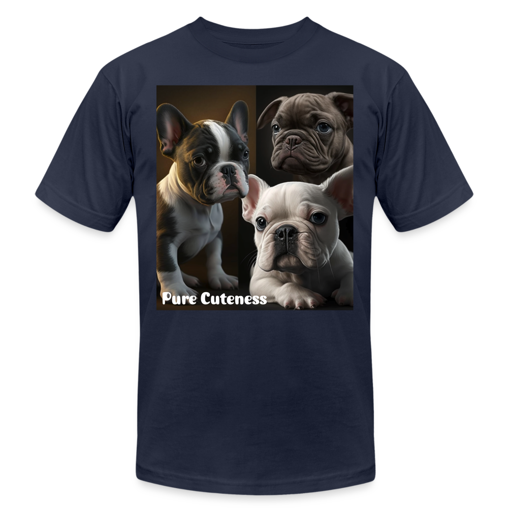 Puppies III - Pure Cuteness T-Shirt - navy