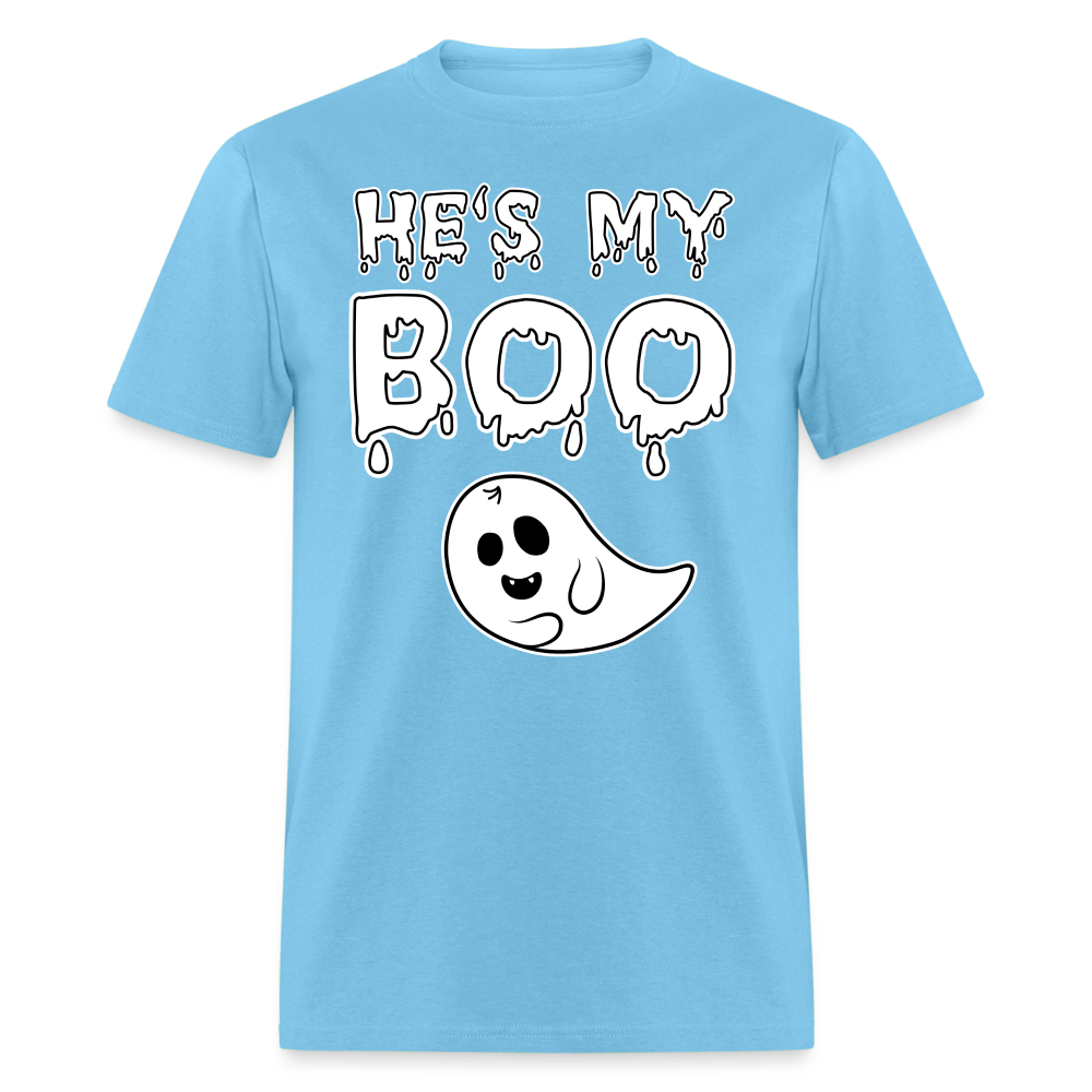 He's My Boo - aquatic blue