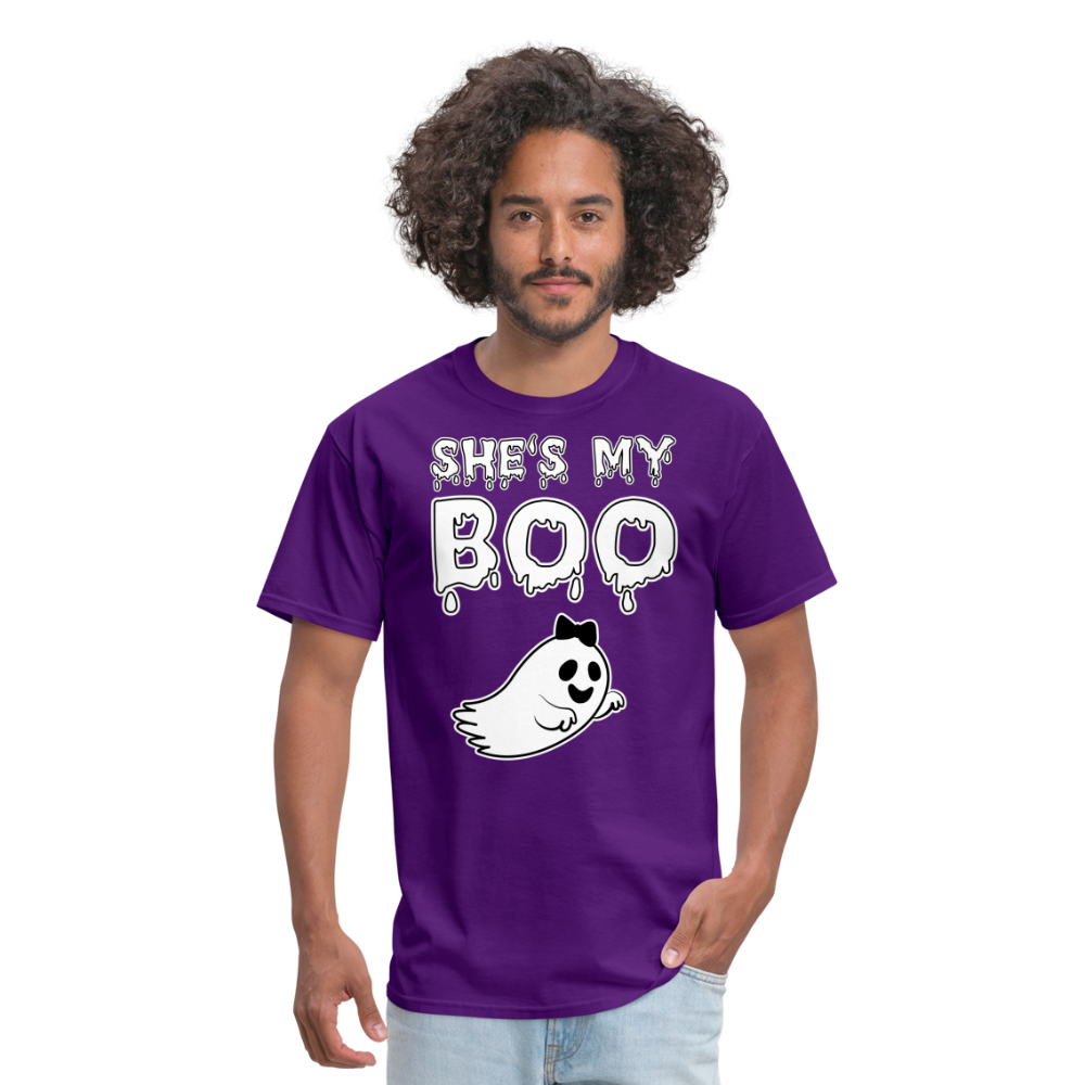 She Is My Boo - purple