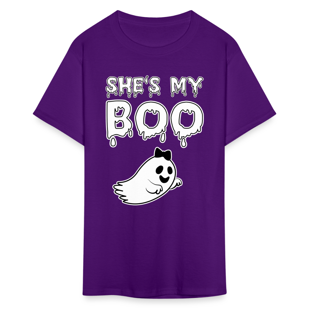 She Is My Boo - purple