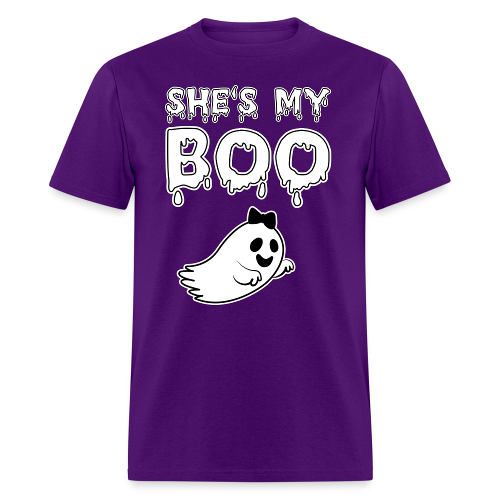 She Is My Boo - purple