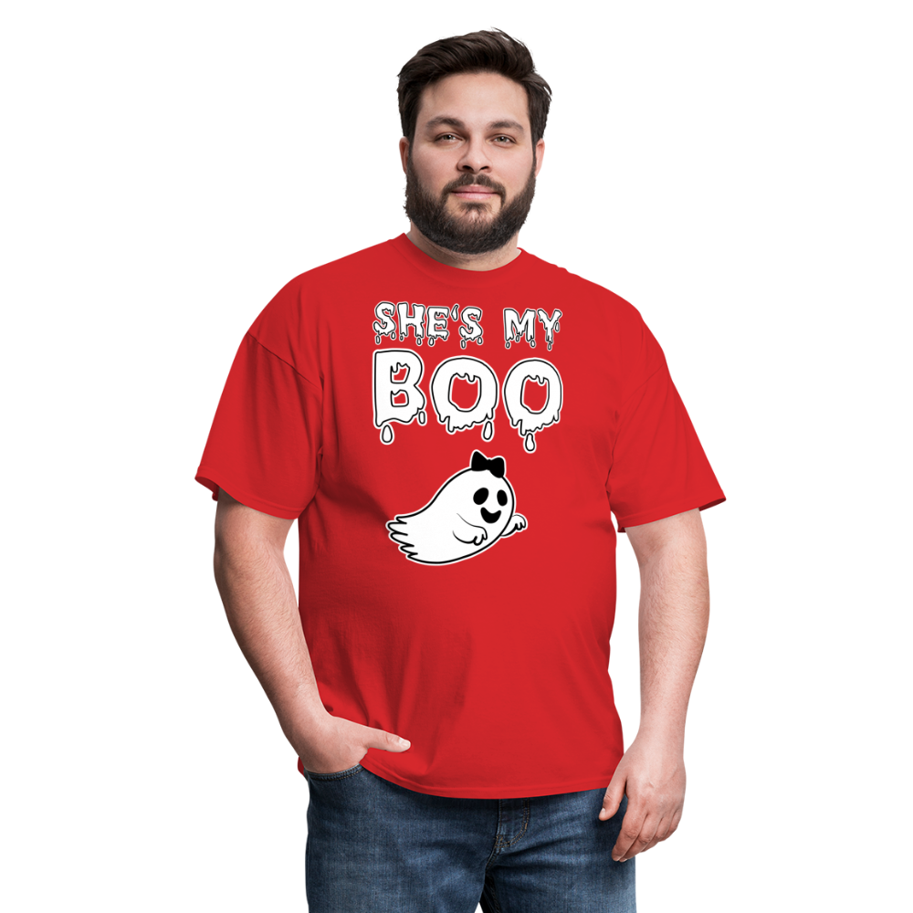 She Is My Boo - red