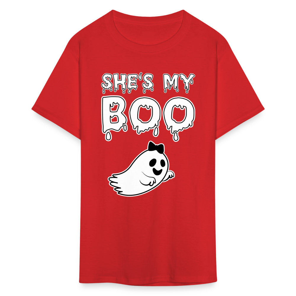 She Is My Boo - red