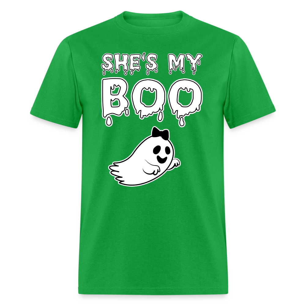 She Is My Boo - bright green