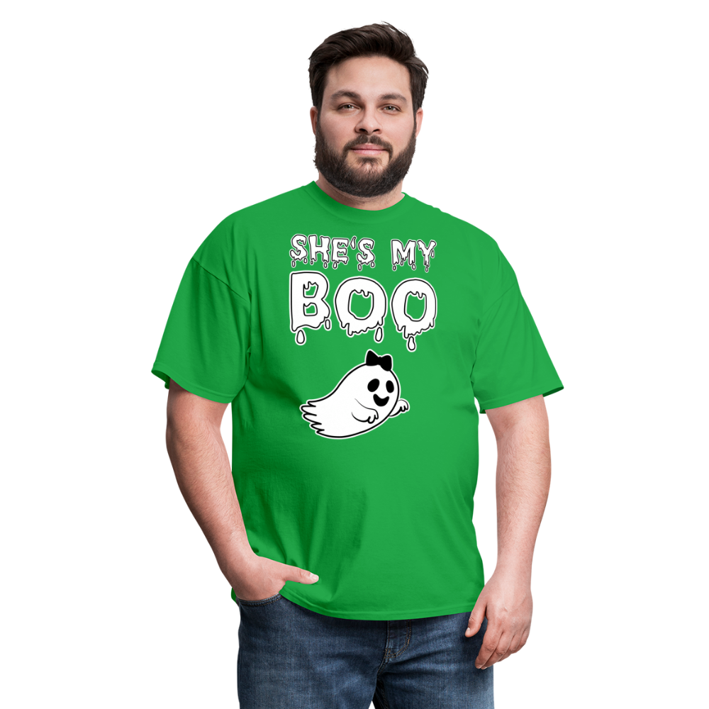 She Is My Boo - bright green