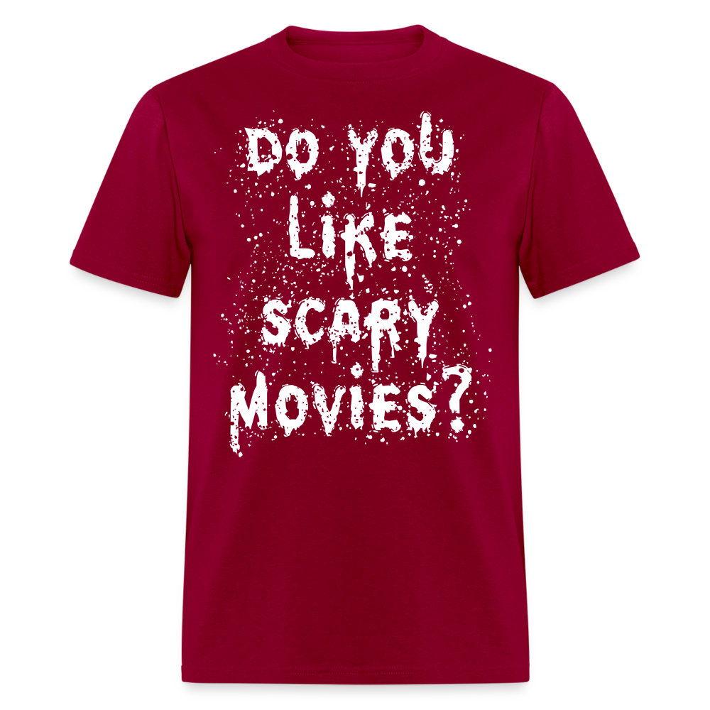 Scary Movies Tonight? - dark red