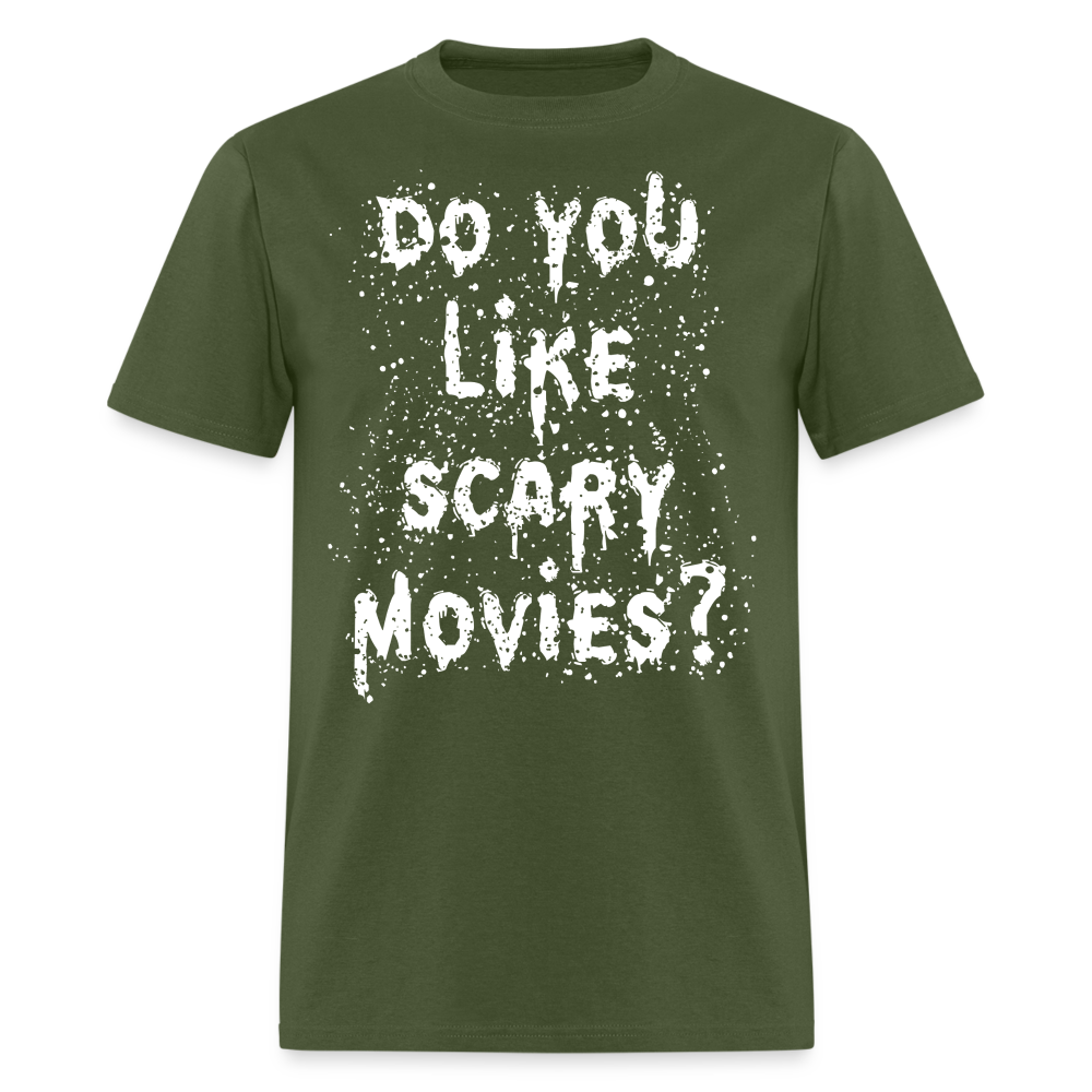 Scary Movies Tonight? - military green