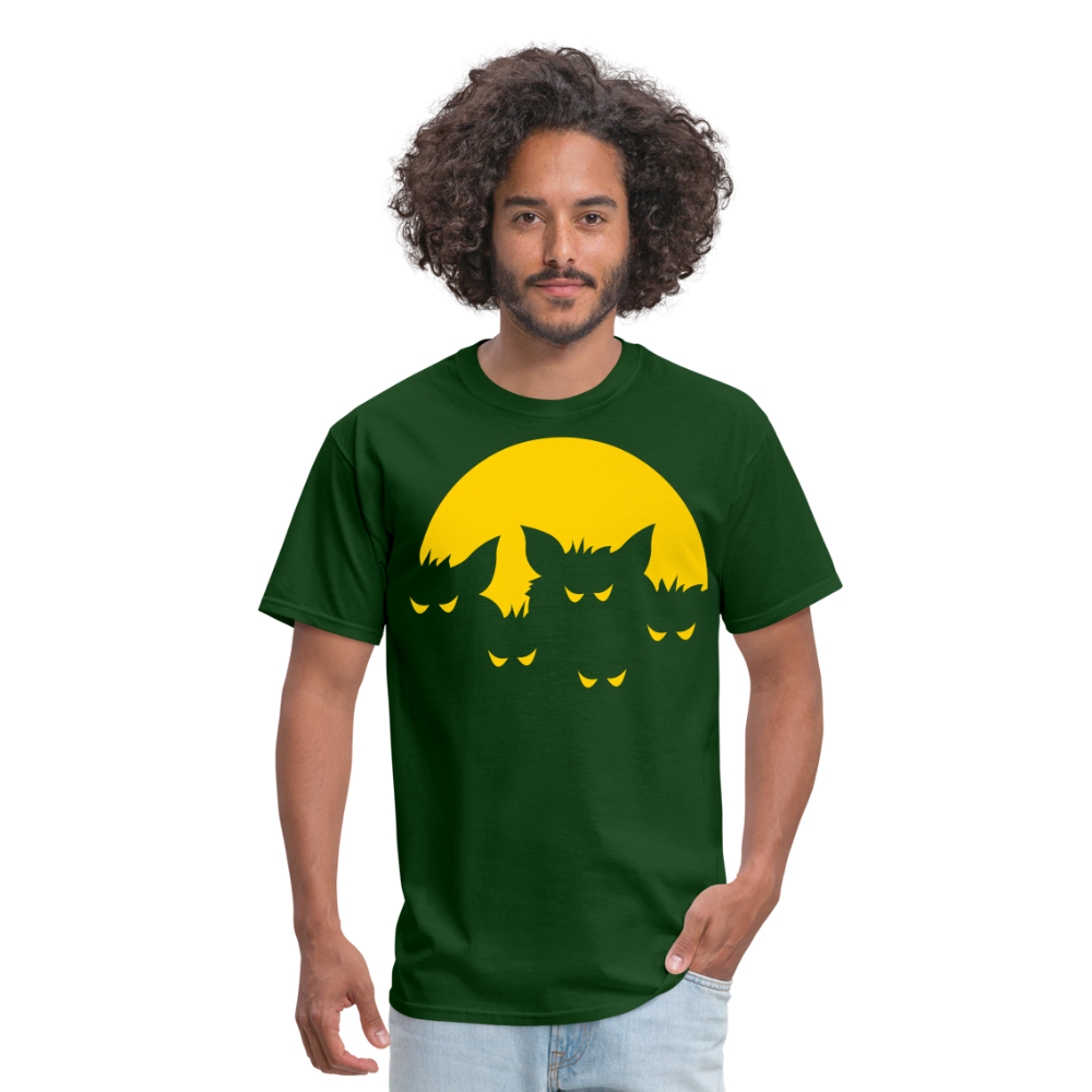 Wolf by Night - forest green