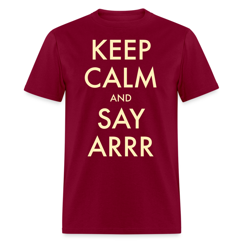 Keep calm - burgundy