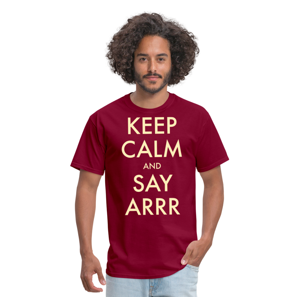 Keep calm - burgundy