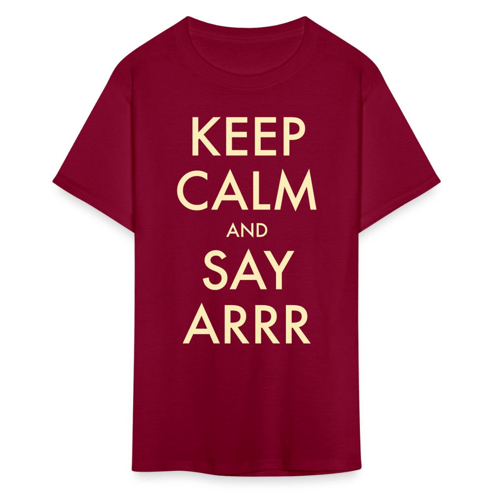 Keep calm - burgundy