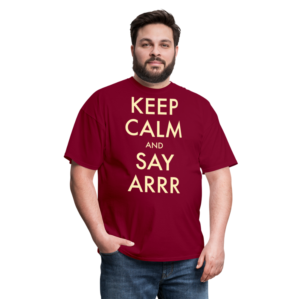 Keep calm - burgundy