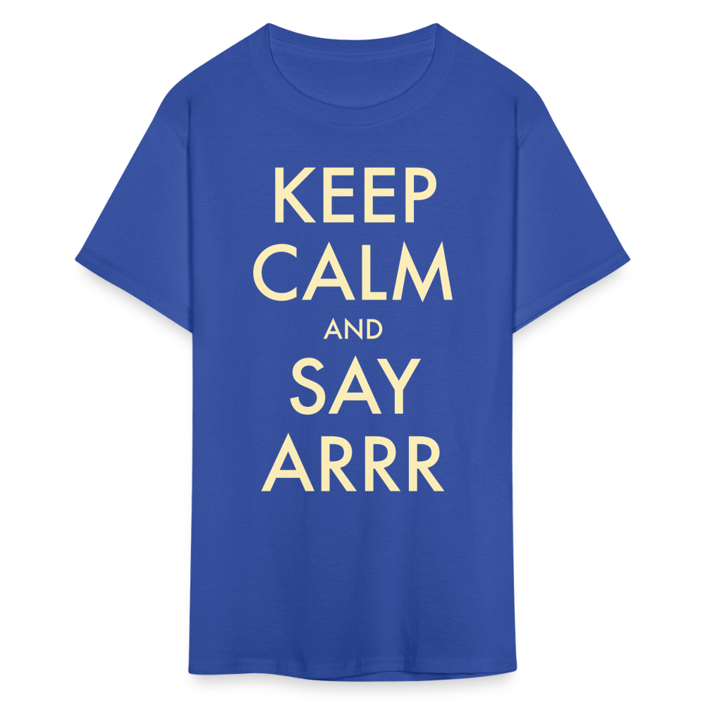 Keep calm - royal blue