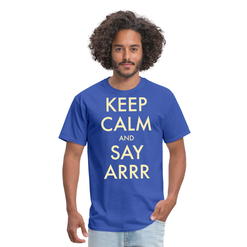 Keep calm - royal blue