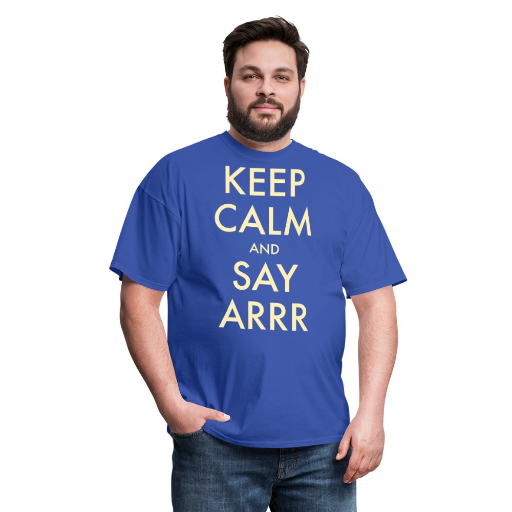 Keep calm - royal blue