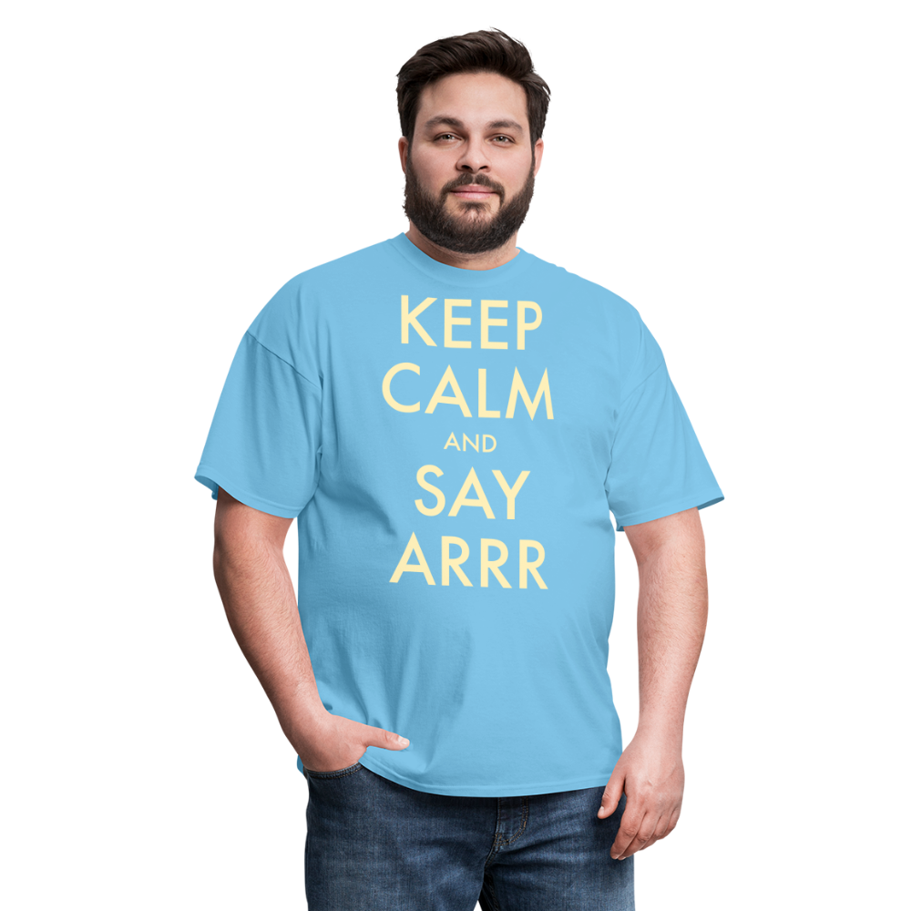 Keep calm - aquatic blue