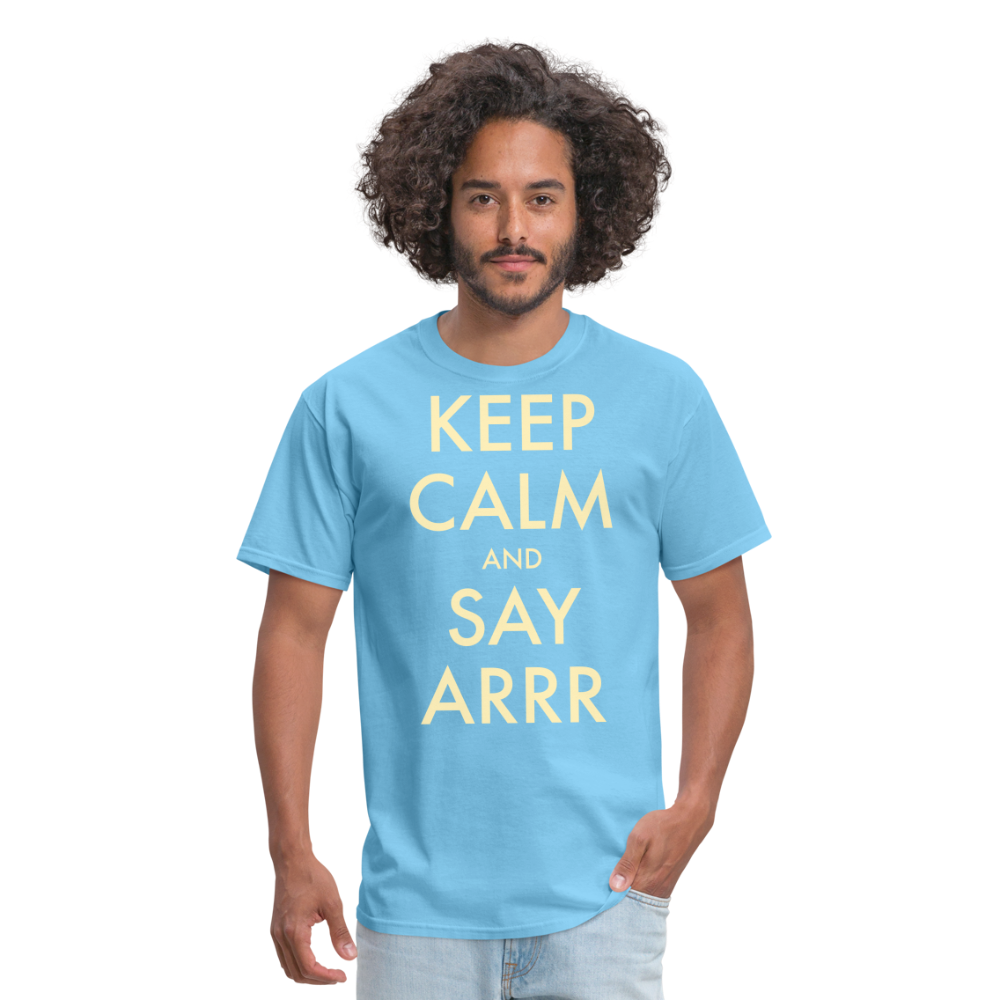 Keep calm - aquatic blue