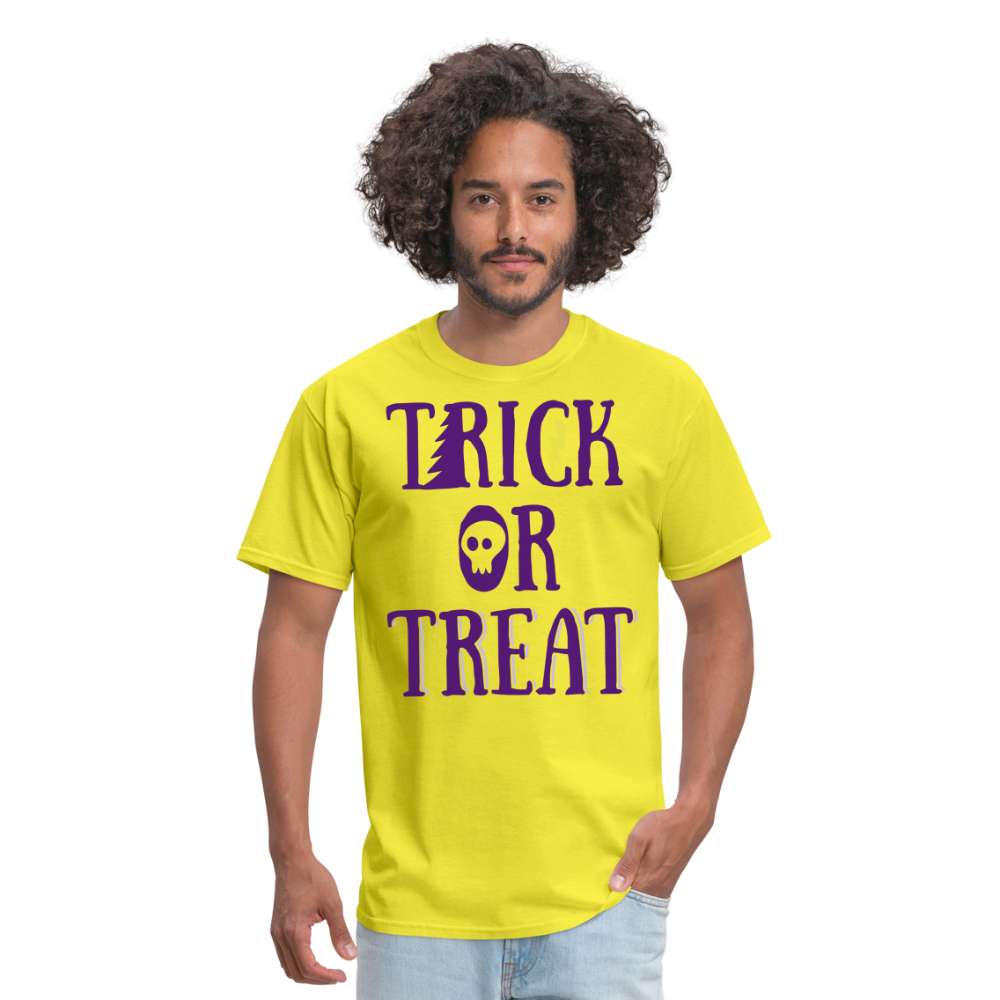 Trick or Treat - yellow